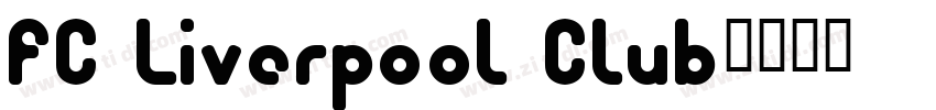 FC Liverpool Club字体转换